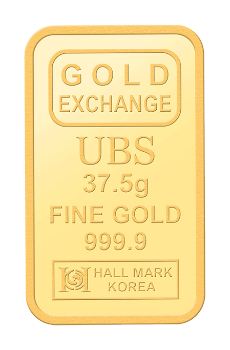 24K (999.9‰) 프레스 골드바 37.5g